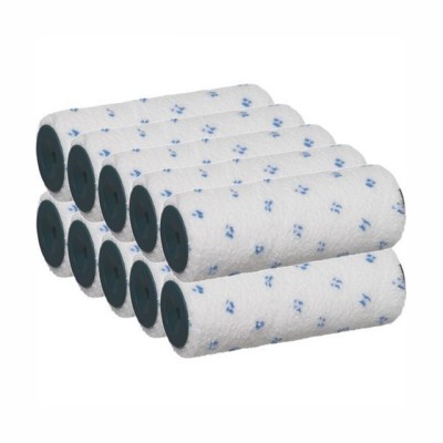 Rouleaux microfibre 100mm poils 10mm (par 10)